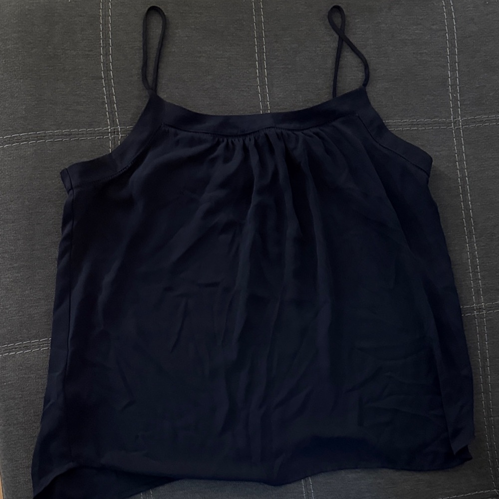 Navy blouse